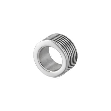 Edelstahl Bead 10 x 5 mm Loch 6,5mm
