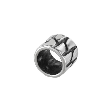 Edelstahl Bead 11 x 9 mm Loch 8,5mm