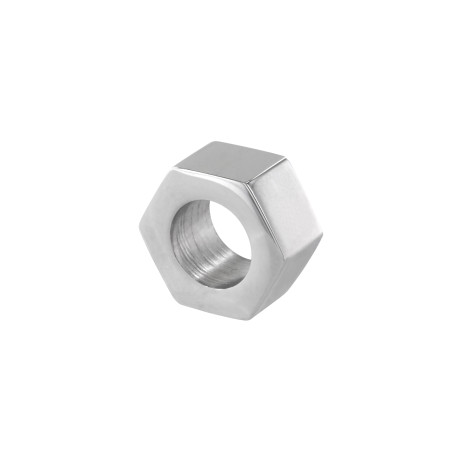 Edelstahl Bead Hexagon 10 x 5 mm Loch 6,5mm